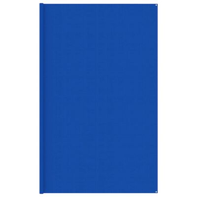 vidaXL Tapete de campismo para tenda PEAD 400x400 cm azul