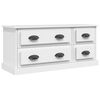vidaXL M&oacute;vel de TV 100x35,5x45 cm derivados de madeira branco