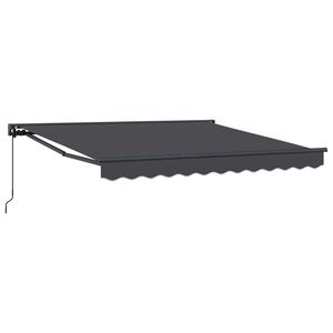 vidaXL Estrutura de Toldo Antracite 300 x 250 cm