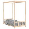 vidaXL Estrutura de cama infantil 90x190 cm madeira de pinho maci&ccedil;a