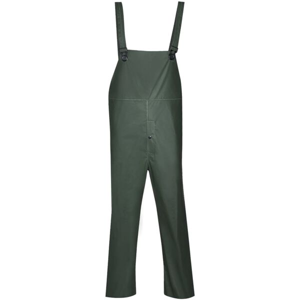 vidaXL Fato de chuva resistente e imperme&aacute;vel + capuz verde, 2 pcs, XL