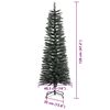 vidaXL &Aacute;rvore de Natal Artificial Verde 120 cm PVC, Pl&aacute;stico e A&ccedil;o
