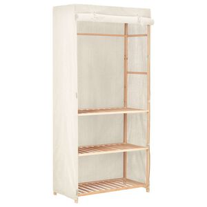vidaXL Roupeiro/guarda-roupa 3 prateleiras 79x40x170 cm