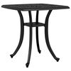 vidaXL Mesa de jardim 53x53x53 cm alum&iacute;nio fundido preto