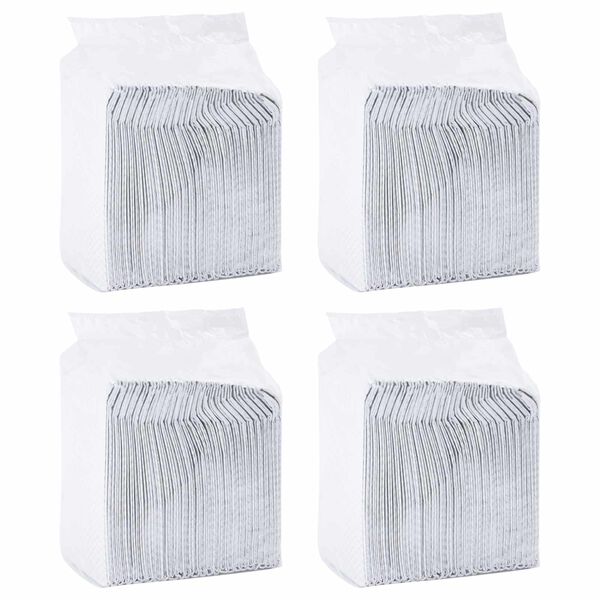 vidaXL Protetor de treinamento para pets de tecido n&atilde;o tecido 200 pcs