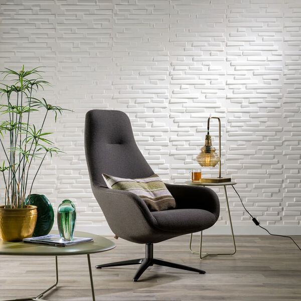 WallArt 24 pcs pain&eacute;is de parede 3D GA-WA13 Ventura