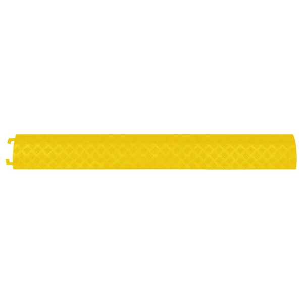 vidaXL Rampas protetora de cabos 2 pcs 98,5 cm amarelo