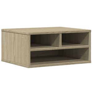 vidaXL Suporte impressora 49x40x22,5 cm deriv. madeira carvalho sonoma