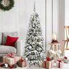 vidaXL &Aacute;rvore de Natal Artificial com 150 LEDs Branco 150 cm