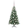 vidaXL &Aacute;rvore de Natal com 150 LEDs com suporte Verde 120 cm PVC