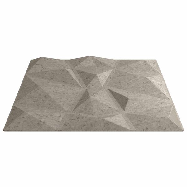 vidaXL Pain&eacute;is de parede 24 pcs Cinzento Concreto 50 x 50 cm