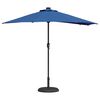 vidaXL Guarda-sol de Jardim Azul Azur 294 x 150 x 223 cm
