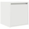vidaXL Mesa de cabeceira de parede 38x34x40 cm branco