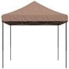 vidaXL Tenda de Festa Castanho 279 x 410 x 315 cm Tecido Oxford