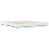 vidaXL Estrutura de cama com luzes LED 200x200 cm branco