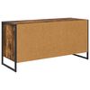 vidaXL Gabinete para TV com gaveta Carvalho Fum&ecirc; 100 x 36 x 49.5 cm