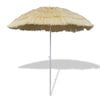 vidaXL Guarda-sol de praia inclin&aacute;vel estilo Havai