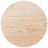 vidaXL Tampo de mesa pinho maci&ccedil;o &Oslash;90x2,5 cm