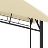 vidaXL Gazebo de jardim 4x4x2,9 m 180g/m&sup2; creme
