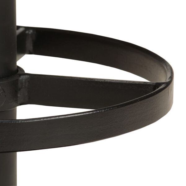 vidaXL Bancos de bar 2 pcs couro genu&iacute;no