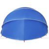 vidaXL C&uacute;pula de Piscina Manual Azul 546 x 516 x 250 cm