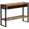 vidaXL Mesa consola 110x30x76 cm madeira recuperada maci&ccedil;a