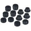 vidaXL Porcas de flange para m&aacute;quina curvadora de tubos 12 pcs a&ccedil;o