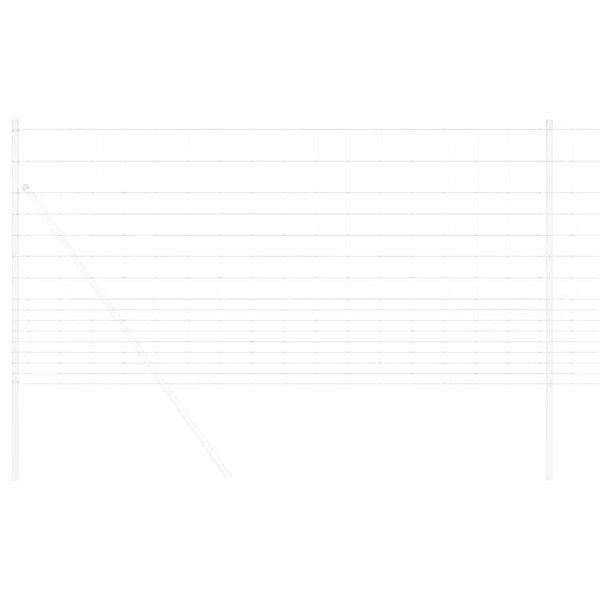 vidaXL Cerca Selvagem Galvanizado a Quente 1000 x 120 x 0.18 cm Ferro