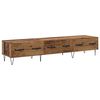 vidaXL Gabinete para TV 150 x 36 x 30 cm Madeira antiga
