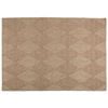 vidaXL Tapete para uso interno e externo AGIRA Natural 170 x 120 cm