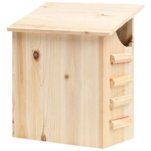 vidaXL Casa para morcegos 30x20x38 cm madeira de abeto maci&ccedil;a