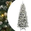 vidaXL &Aacute;rvore de Natal Artificial Branco 240 cm