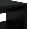 vidaXL Gabinete para TV Carvalho Preto 100 x 30 x 40 cm
