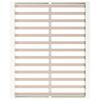 vidaXL Estrutura de cama 120x200 cm madeira maci&ccedil;a branco