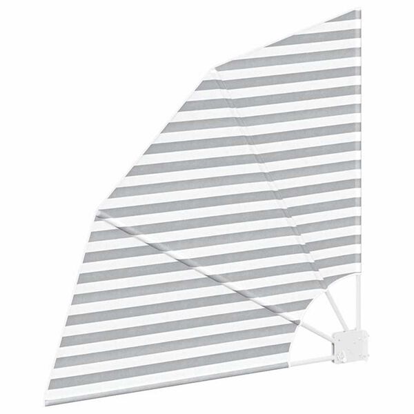 vidaXL Tela de Privacidade para Varanda Antracite e branco