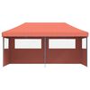 vidaXL Tenda de Festa Terracota 292 x 580 x 315 cm Tecido Oxford