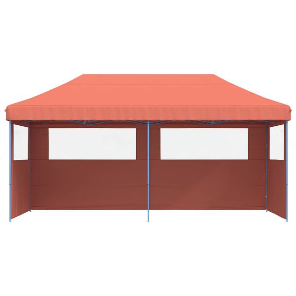 vidaXL Tenda de Festa Terracota 292 x 580 x 315 cm Tecido Oxford