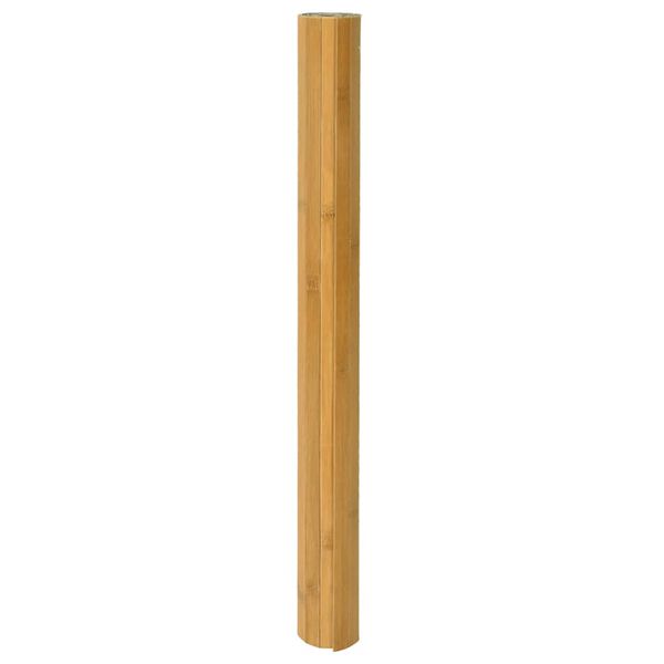 vidaXL Tapete retangular 70x400 cm bambu cor natural