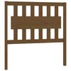 vidaXL Cabeceira de cama 95,5x4x100 cm pinho maci&ccedil;o castanho mel