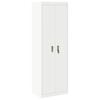 vidaXL Arm&aacute;rio de arruma&ccedil;&atilde;o Branco 60 x 40 x 180 cm A&ccedil;o