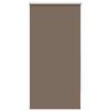 vidaXL Cortina de rolo blackout, 64,4 x 120 cm, largura do tecido 60 cm, cor caf&eacute;.