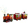 vidaXL Trem de Natal SALO 51 x 9,5 x 24,5 cm Resin Multicolour