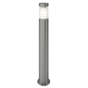 vidaXL Poste de ilumina&ccedil;&atilde;o para exterior a&ccedil;o inoxid&aacute;vel