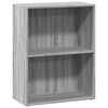 vidaXL Estante 60x30x77 cm derivados de madeira cinzento sonoma