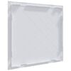 vidaXL Pain&eacute;is de Acesso Branco 40 x 40 cm Pl&aacute;stico ABS
