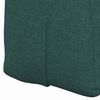 vidaXL Travesseiro para Costas Verde Escuro 200 x 24 x 50 cm tecido
