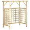 vidaXL P&eacute;rgola jardim p/ caixotes duplos madeira de pinho impregnada