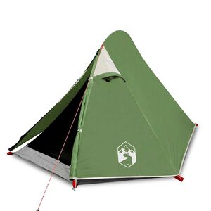 vidaXL Tenda de campismo c&uacute;pula para 2 pessoas imperme&aacute;vel verde