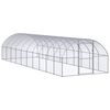 vidaXL Galinheiro de exterior 3x10x2 m a&ccedil;o galvanizado