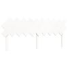 vidaXL Cama sem colch&atilde;o 200x200 cm madeira de pinho maci&ccedil;a branco